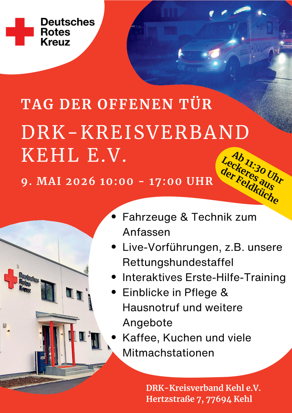 Flyer Tag der offenen Tür